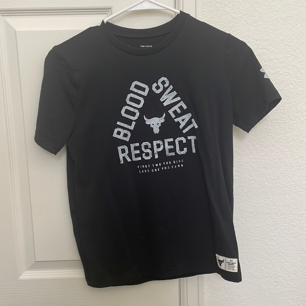 Youth Under Armour Project Rock shirt